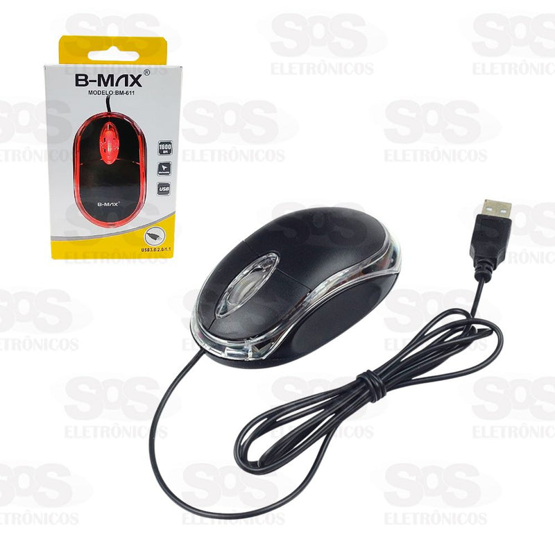 MOUSE COM FIO BM-611