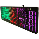 TECLADO USB GAMER KNUP RETROILUMINAÇÃO LED