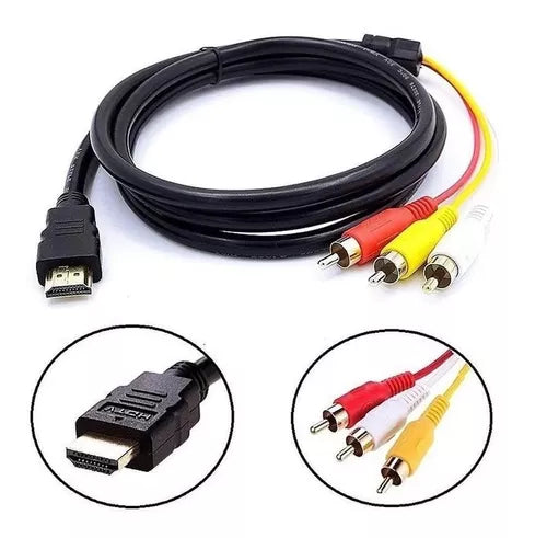 CABO ADAPTADOR HDMI PARA 3RCA