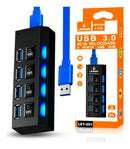 HUB CABO 3.0 4 PORTA USB LEHMOX