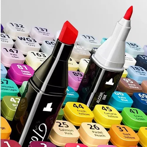 KIT CANETAS 80 CORES