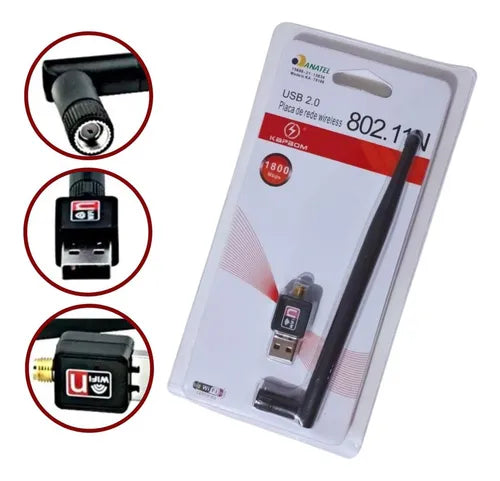 ANTENA RECEPTOR WIFI 2.0