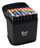 KIT CANETAS 48 CORES