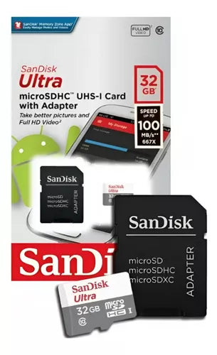 CARTAO DE MEMORIA SANDISK ULTRA 32GB
