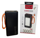 POWER BANK 30000MAH TURBO COM LANTERNA