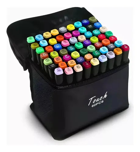 KIT CANETAS 60 CORES