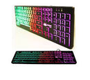 TECLADO USB GAMER KNUP RETROILUMINAÇÃO LED