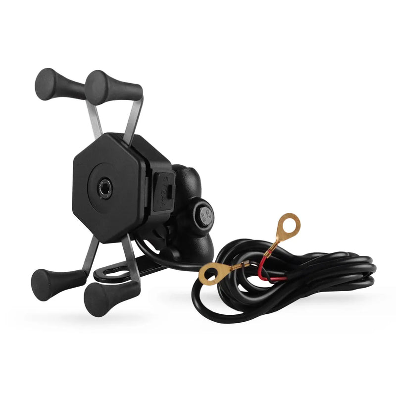 SUPORTE DE CELULAR PARA MOTO, COM CARREGADOR USB KAPBOM
